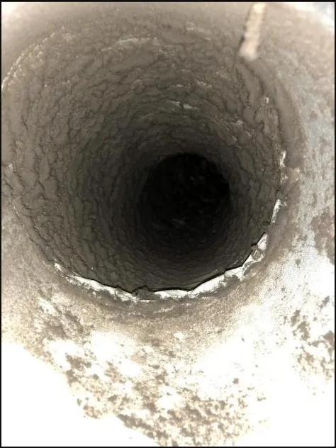 Duct inspection — tunnel view